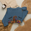 Halloween Jack-O'-Lantern Sweatshirt — Colorful Patterned Pumpkin Crewneck - Westport Cove