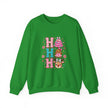 Holiday 'HO HO HO' Cute Reindeer & Gingerbread Crewneck Sweatshirt - Westport Cove