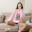 Holiday 'HO HO HO' Cute Reindeer & Gingerbread Crewneck Sweatshirt - Westport Cove