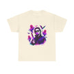Horror Retro Tee — Neon Michael Myers Design with Ghosts & Bats - Westport Cove