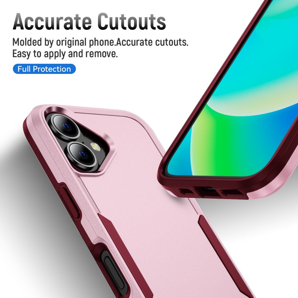 iPhone 17 Slim Armor Case – Pink