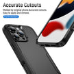 iPhone 16 Pro Max Trailblazer Armor Hard Case – Black - Westport Cove