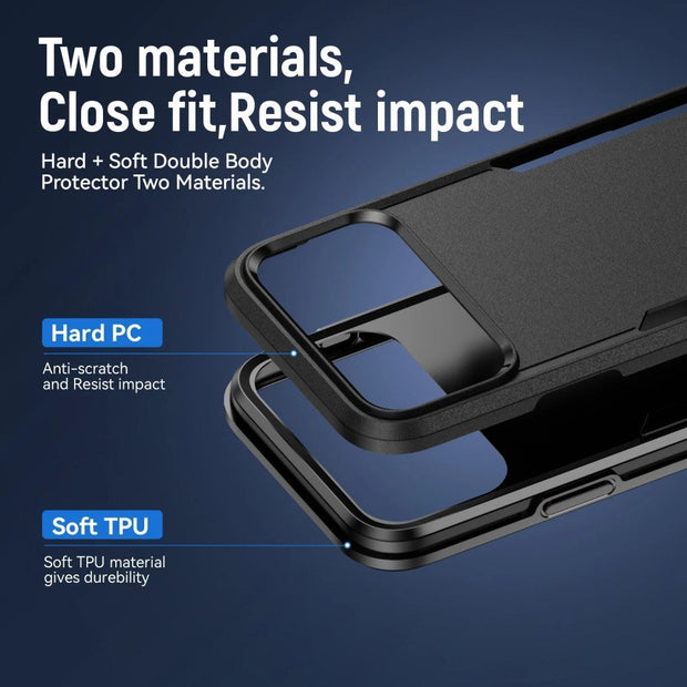 iPhone 17 Pro Slim Armor Case – Black - Westport Cove
