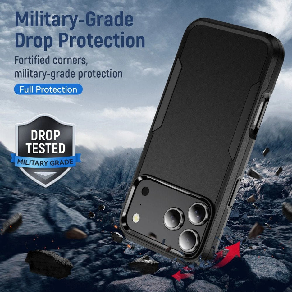 iPhone 17 Pro Slim Armor Case – Black - Westport Cove
