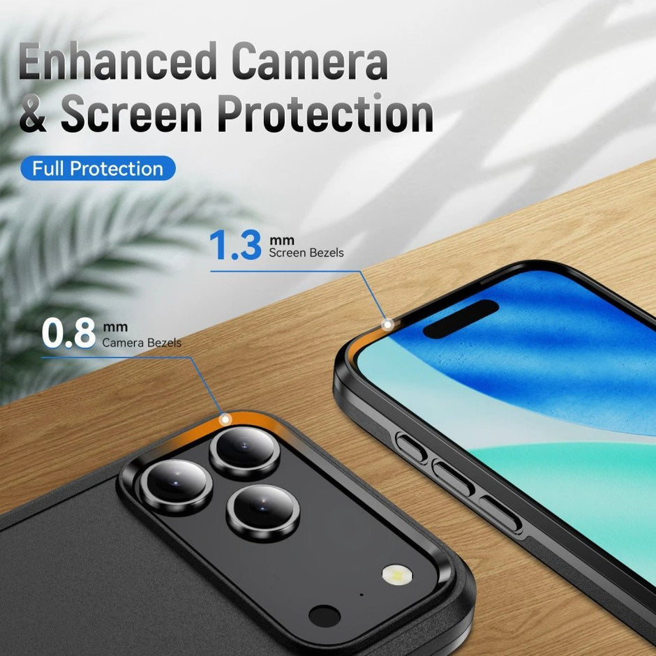 iPhone 17 Pro Slim Armor Case – Black - Westport Cove