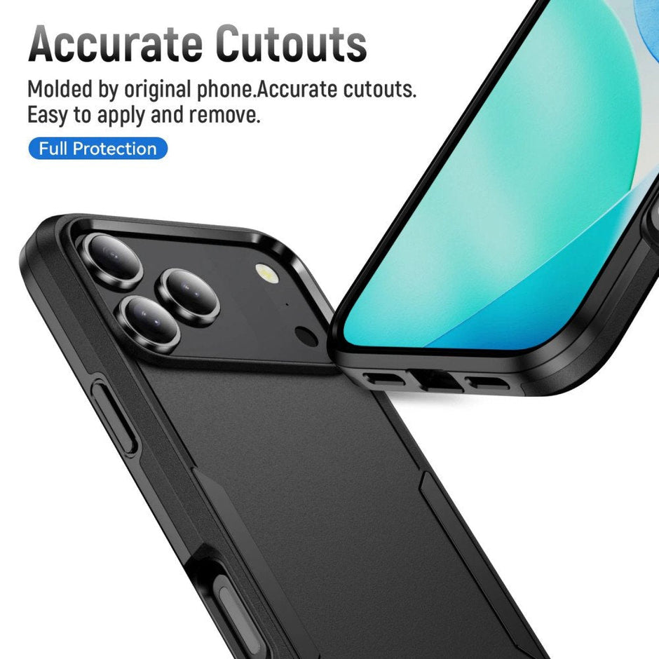 iPhone 17 Pro Slim Armor Case – Black - Westport Cove