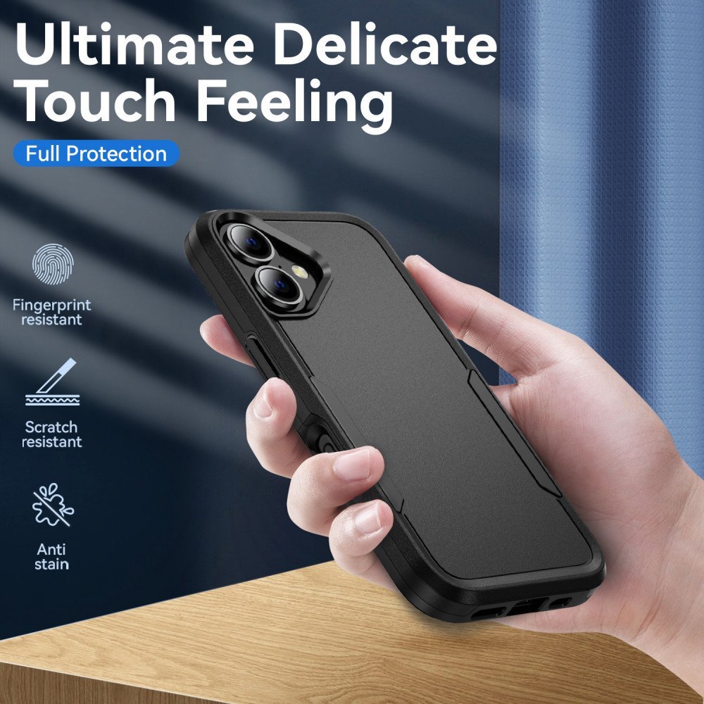 iPhone 17 Slim Armor Case – Black - Westport Cove
