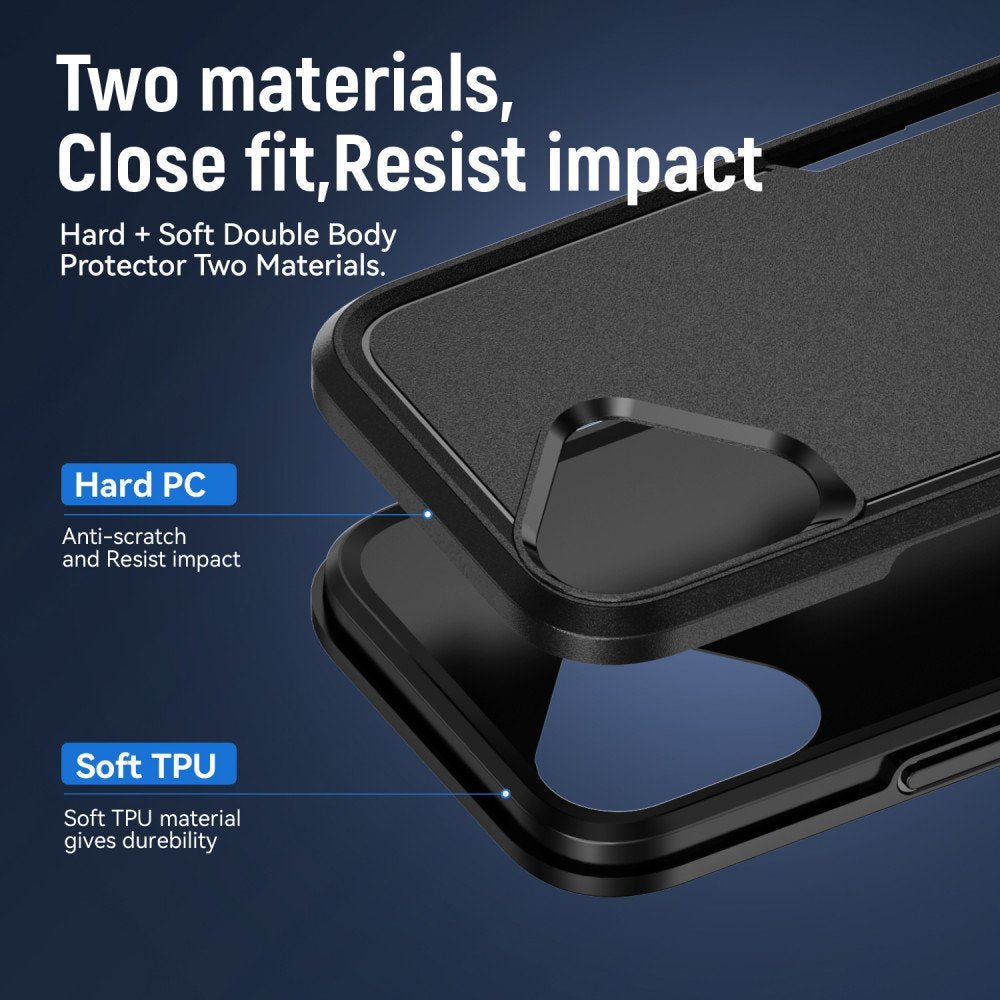 iPhone 17 Slim Armor Case – Black - Westport Cove
