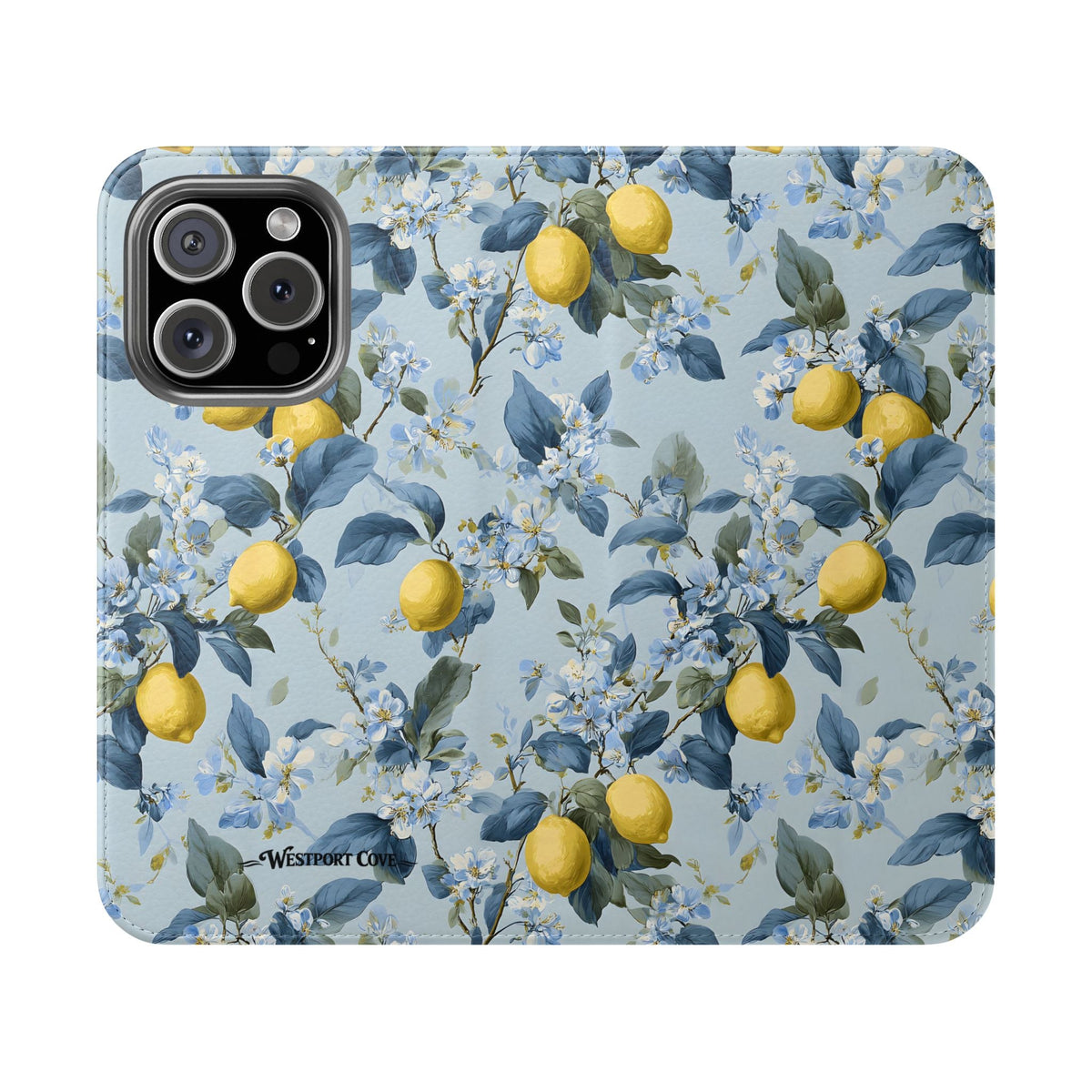 Lemon Blossom - Flip Case - Westport Cove