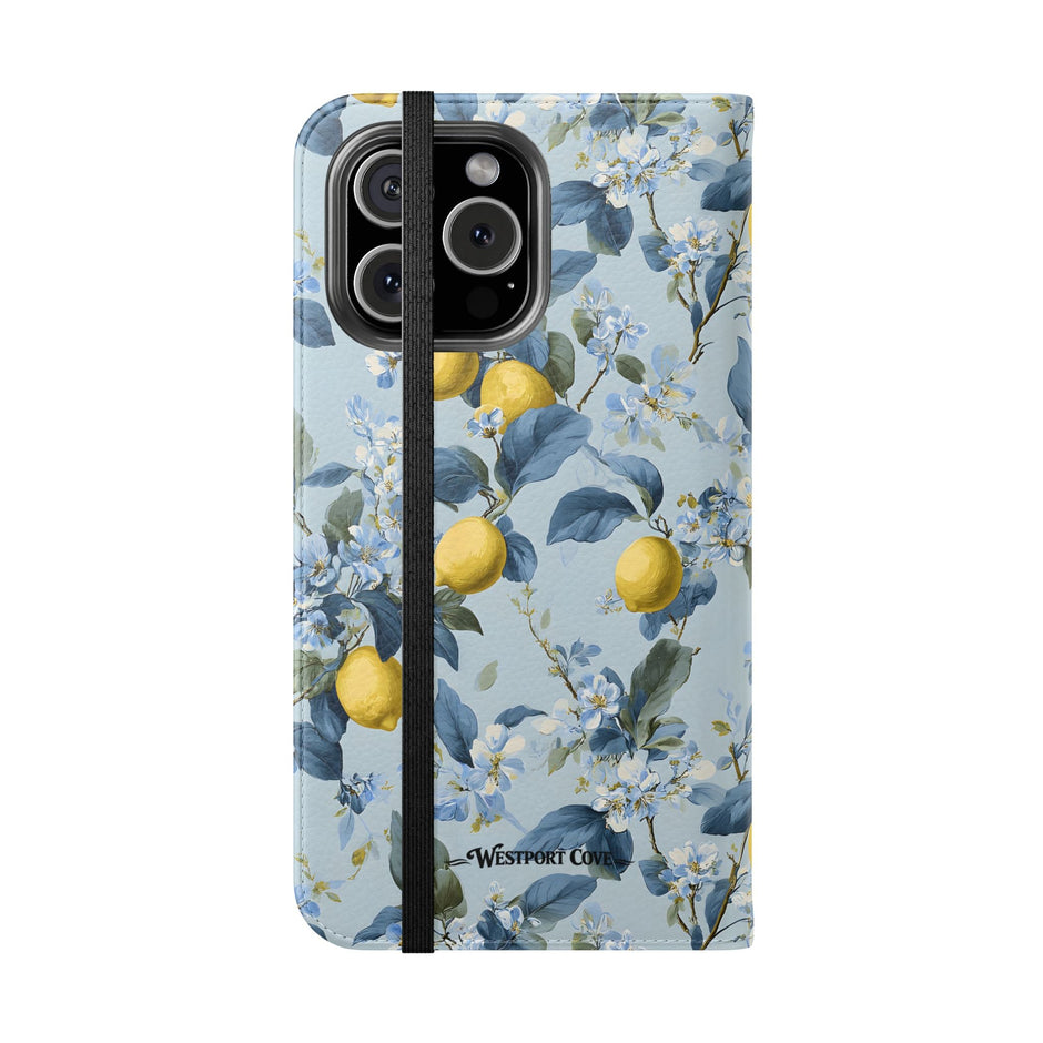 Lemon Blossom - Flip Case - Westport Cove