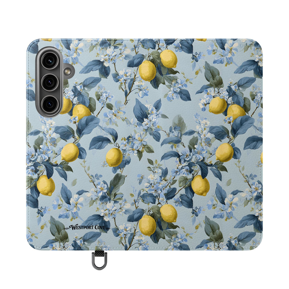 Lemon Blossom - Flip Case - Westport Cove