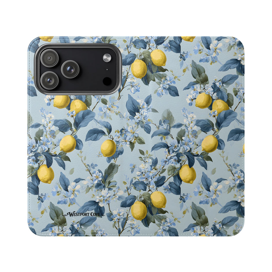 Lemon Blossom - Flip Case - Westport Cove