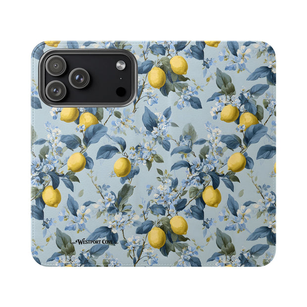Lemon Blossom - Flip Case - Westport Cove