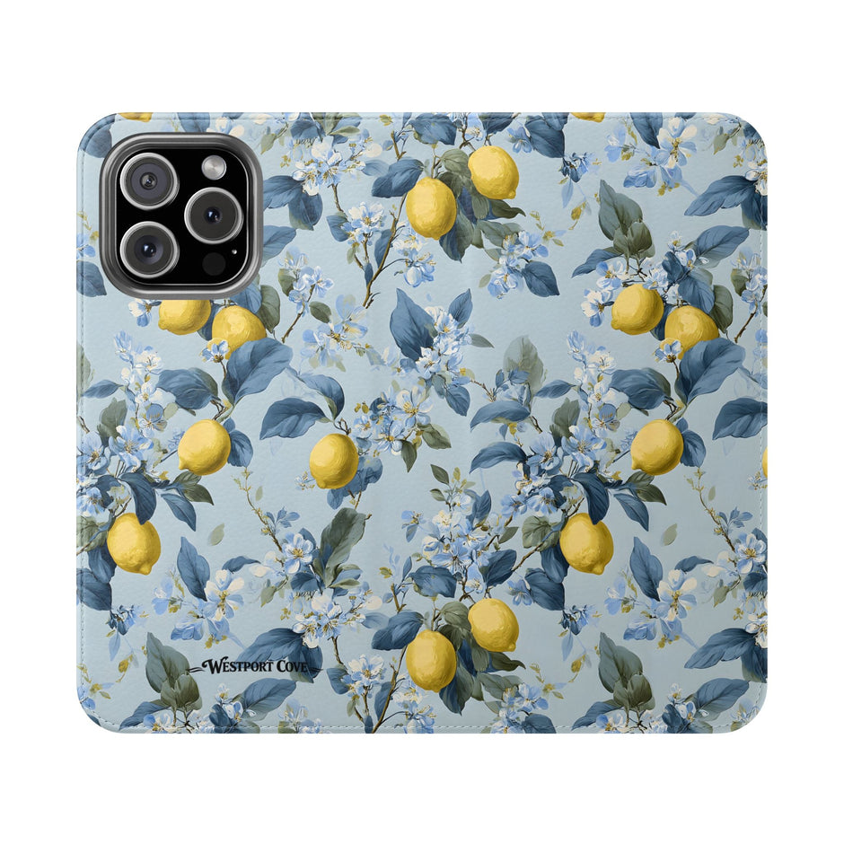 Lemon Blossom - Flip Case - Westport Cove