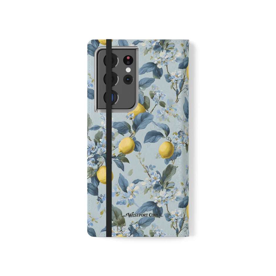 Lemon Blossom - Flip Case - Westport Cove