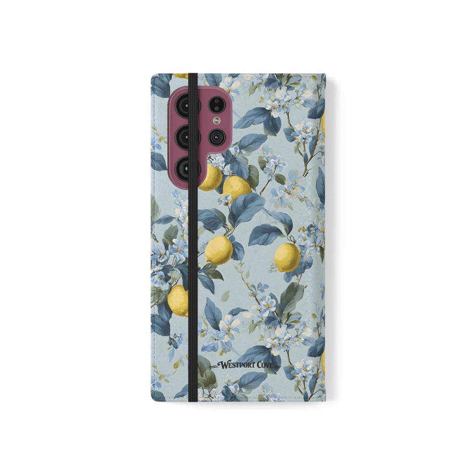 Lemon Blossom - Flip Case - Westport Cove