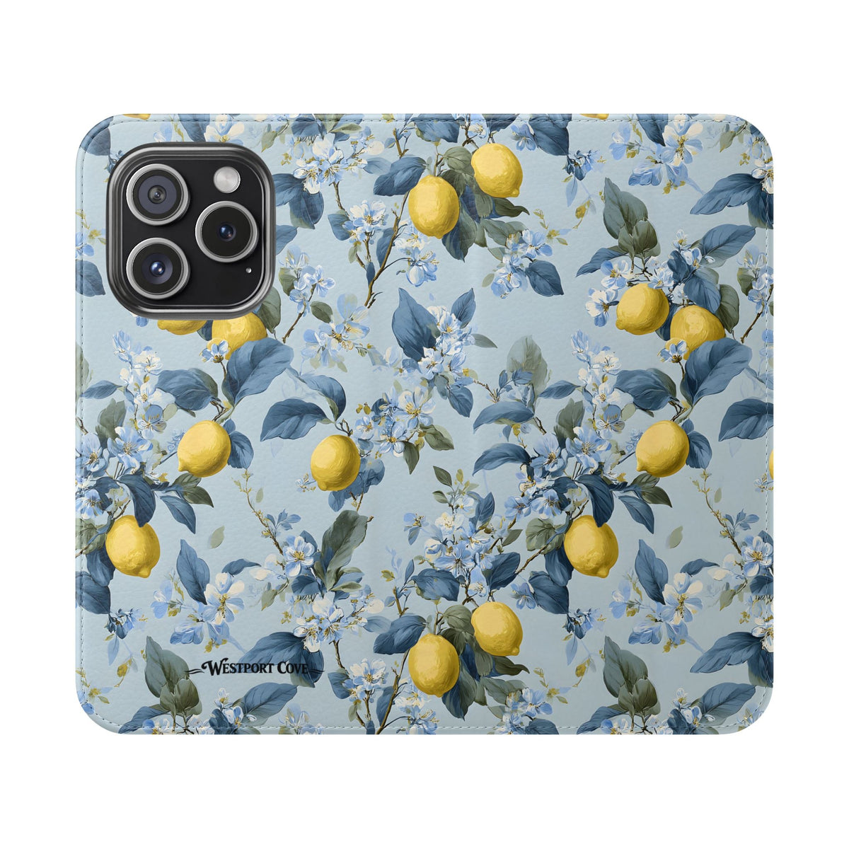 Lemon Blossom - Flip Case - Westport Cove