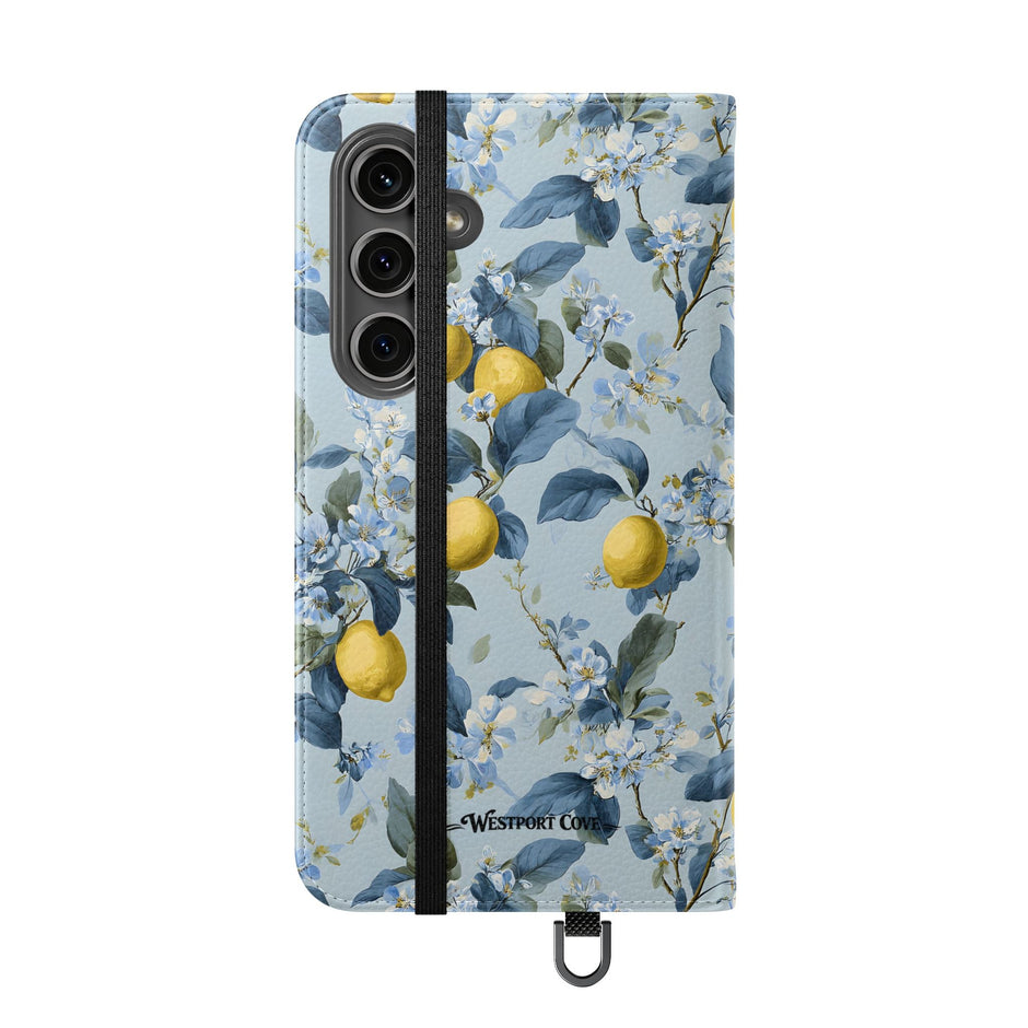 Lemon Blossom - Flip Case - Westport Cove