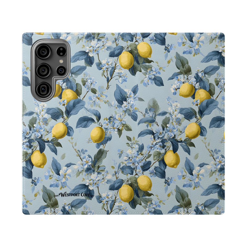 Lemon Blossom - Flip Case - Westport Cove