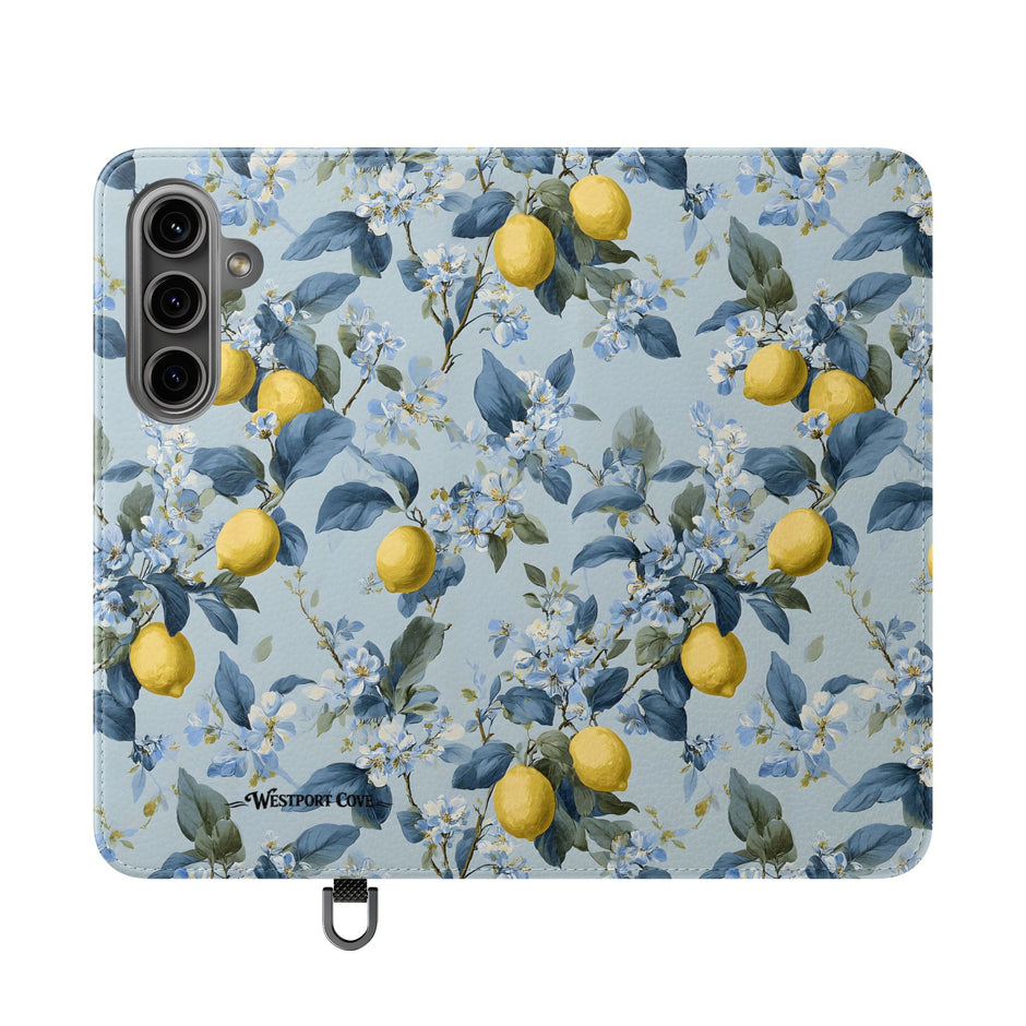 Lemon Blossom - Flip Case - Westport Cove