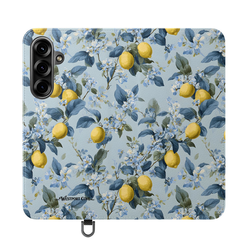 Lemon Blossom - Flip Case - Westport Cove