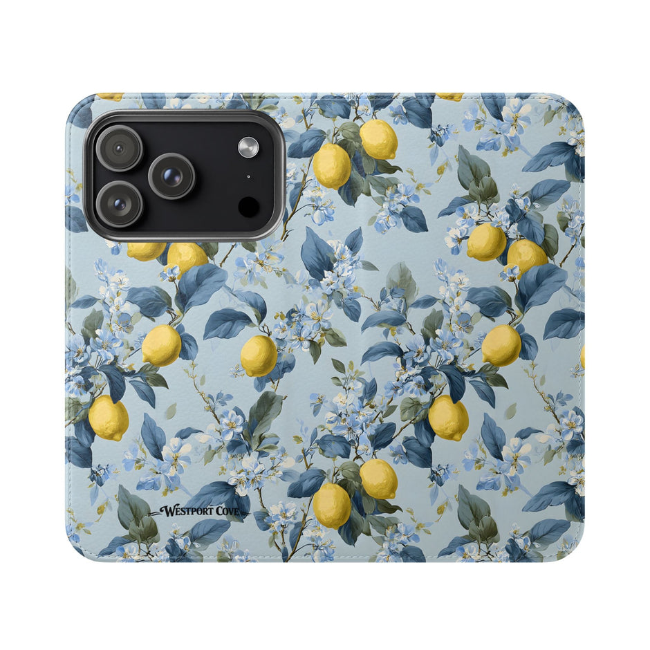 Lemon Blossom - Flip Case - Westport Cove