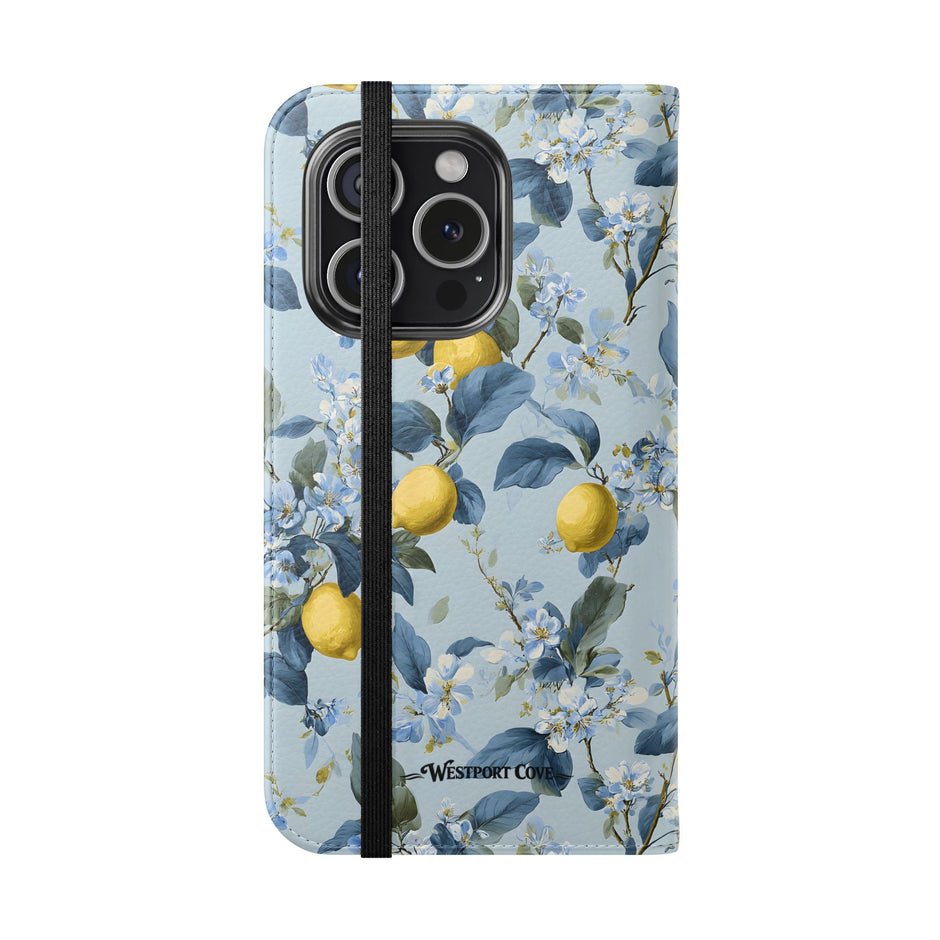 Lemon Blossom - Flip Case - Westport Cove
