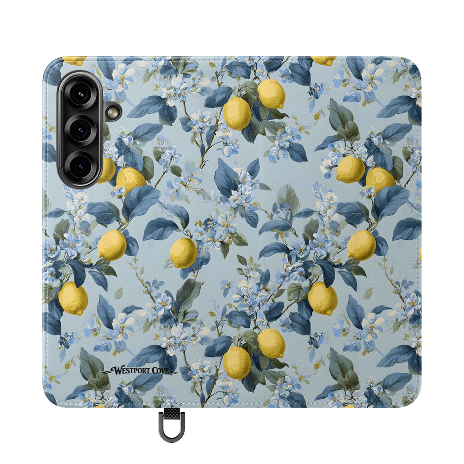 Lemon Blossom - Flip Case - Westport Cove