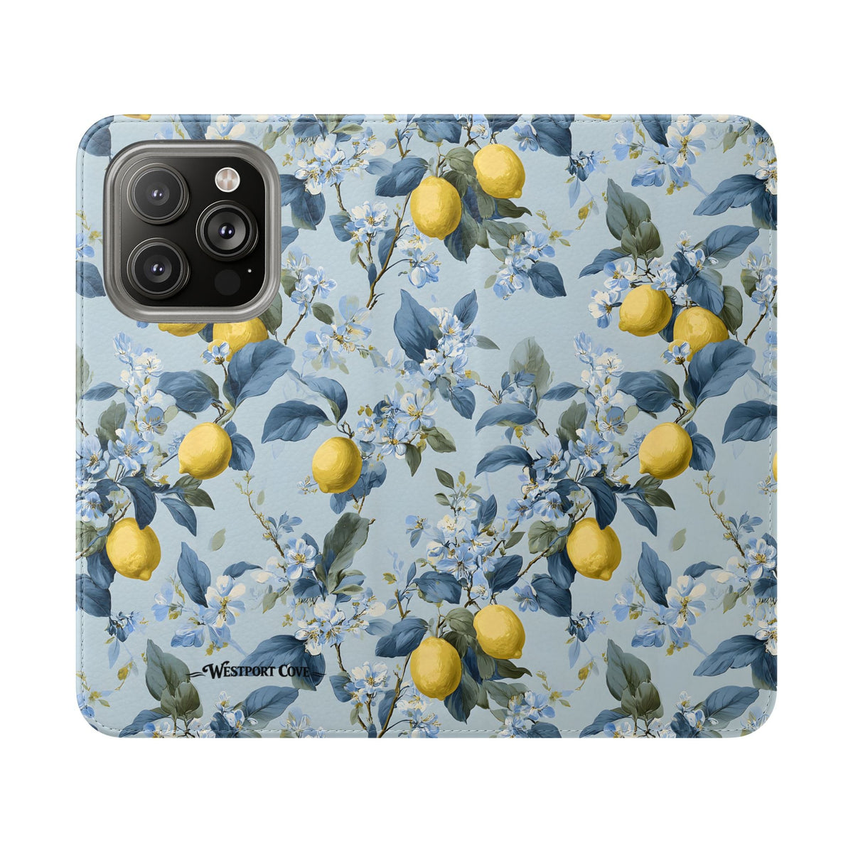 Lemon Blossom - Flip Case - Westport Cove