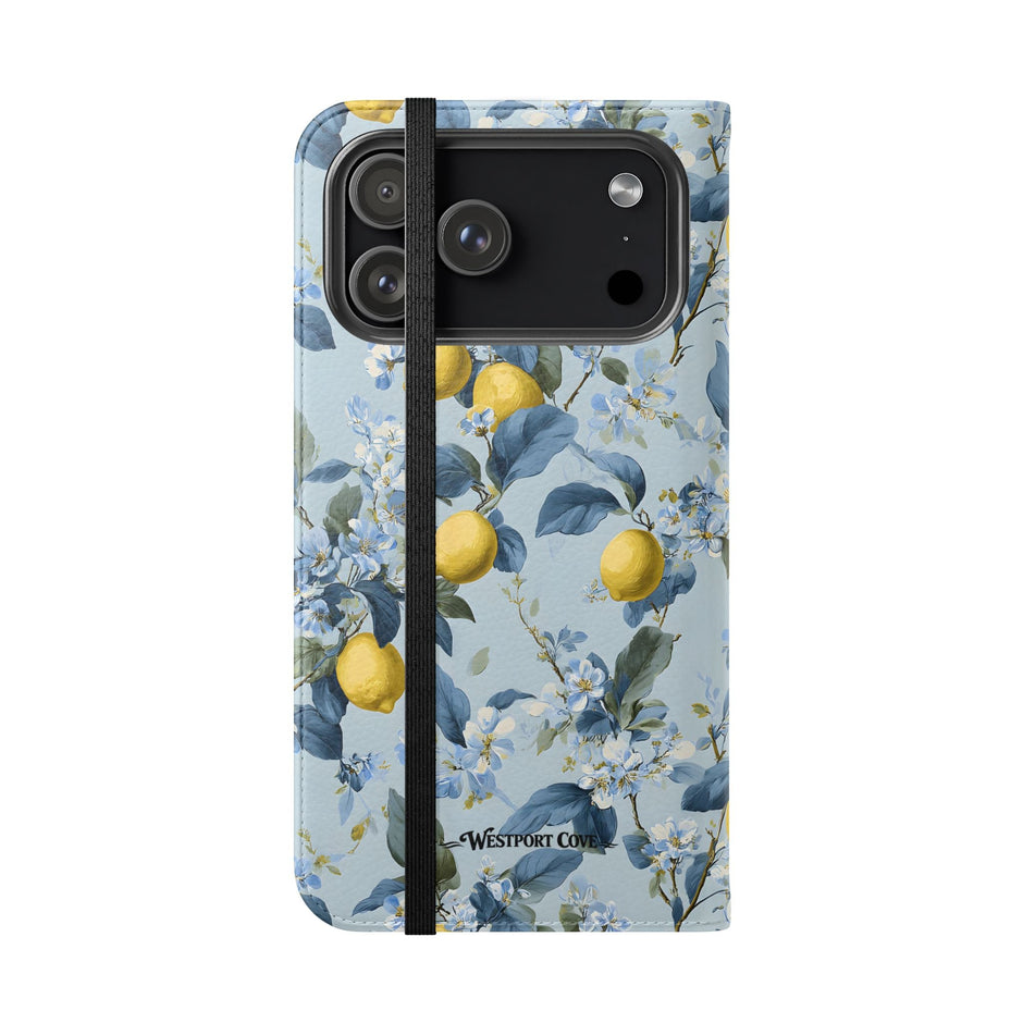 Lemon Blossom - Flip Case - Westport Cove