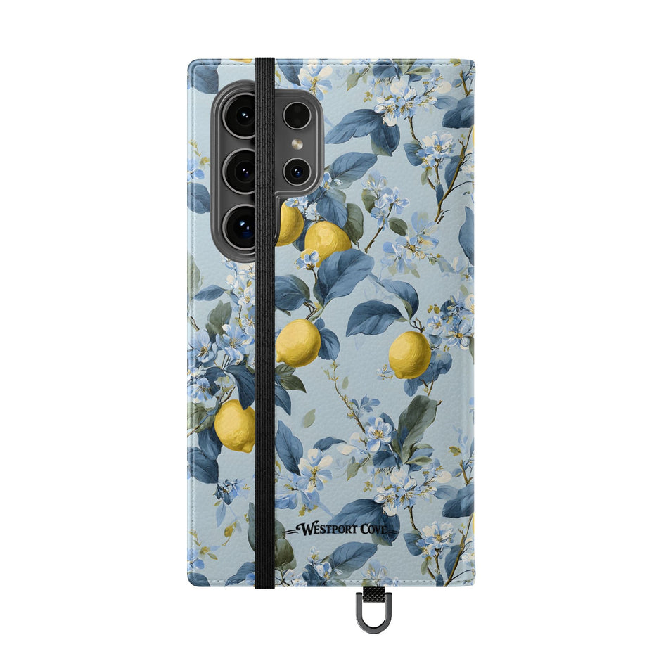 Lemon Blossom - Flip Case - Westport Cove