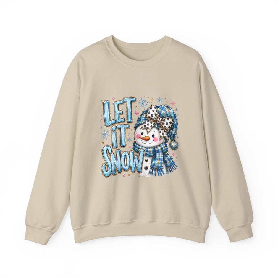 Let It Snow Snowman Sweatshirt - Westport Cove