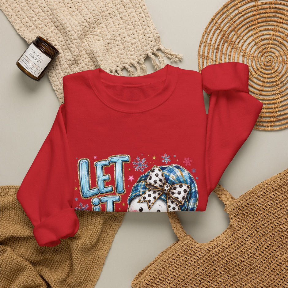 Let It Snow Snowman Sweatshirt - Westport Cove