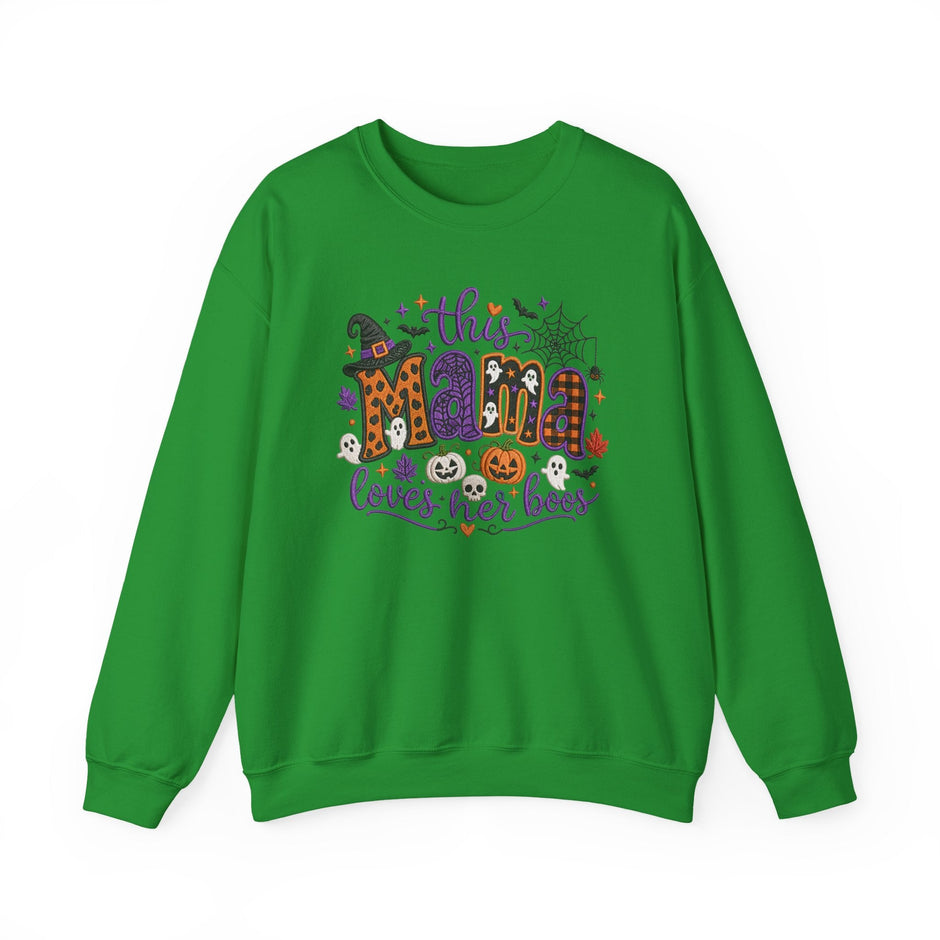 Mama Loves Her Boos Halloween Sweatshirt - Westport Cove