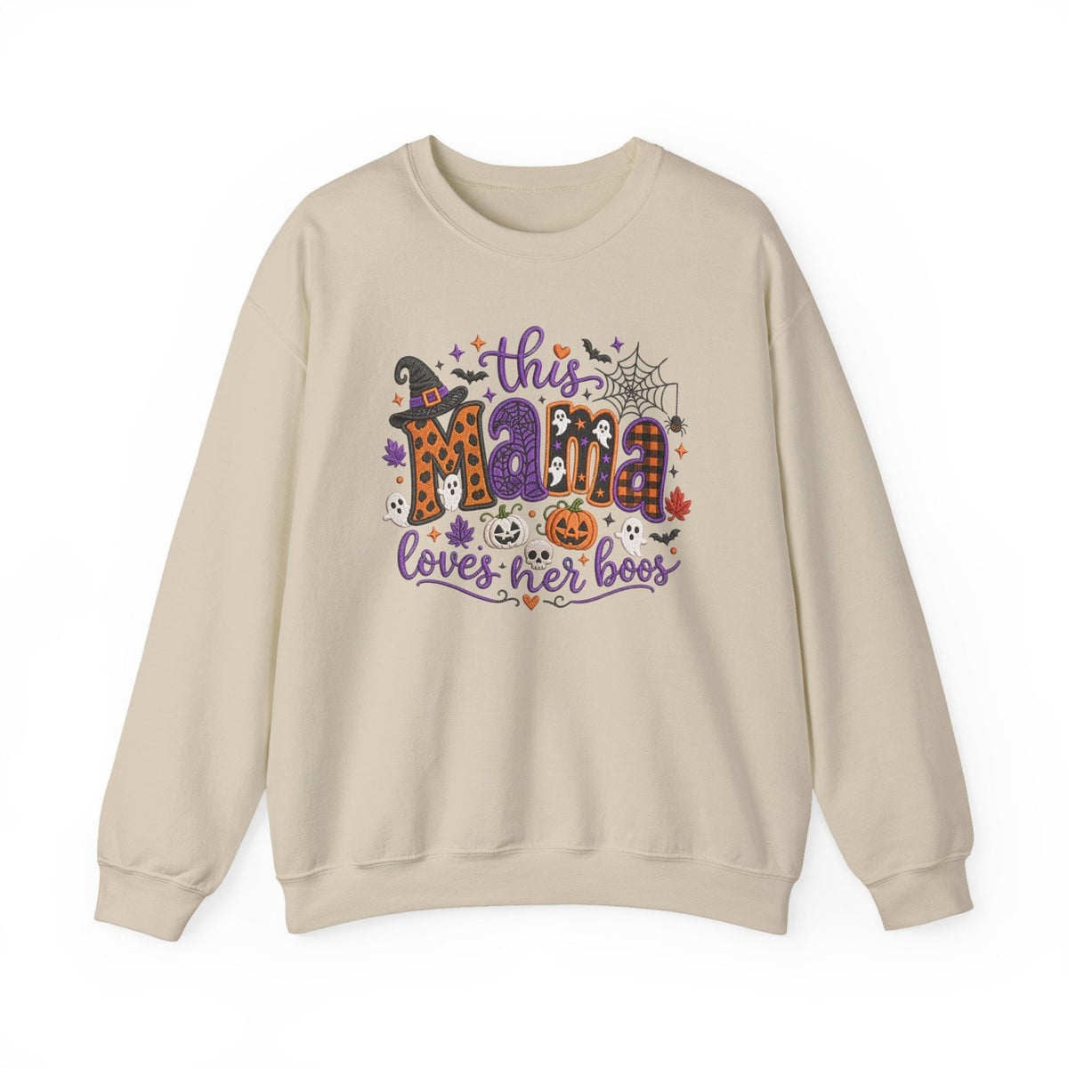 Mama Loves Her Boos Halloween Sweatshirt - Westport Cove
