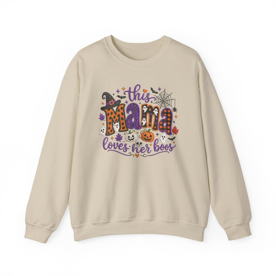 Mama Loves Her Boos Halloween Sweatshirt - Westport Cove