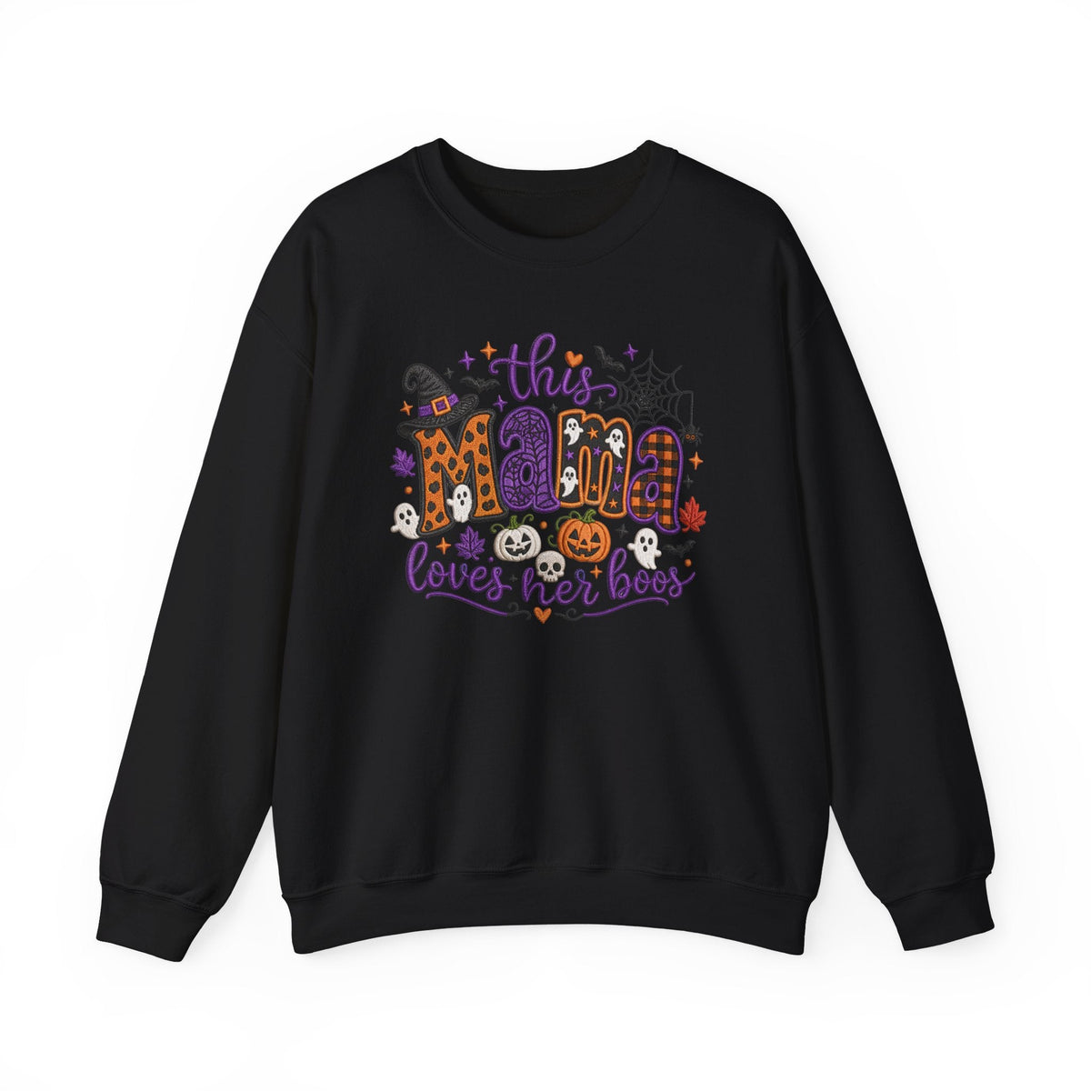 Mama Loves Her Boos Halloween Sweatshirt - Westport Cove