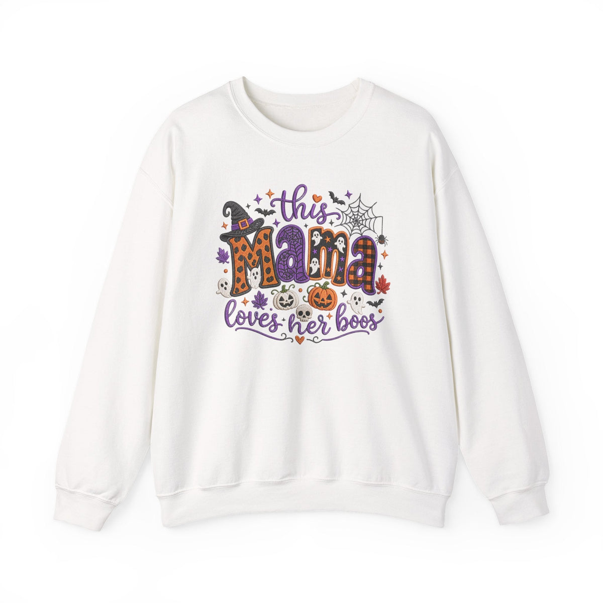 Mama Loves Her Boos Halloween Sweatshirt - Westport Cove