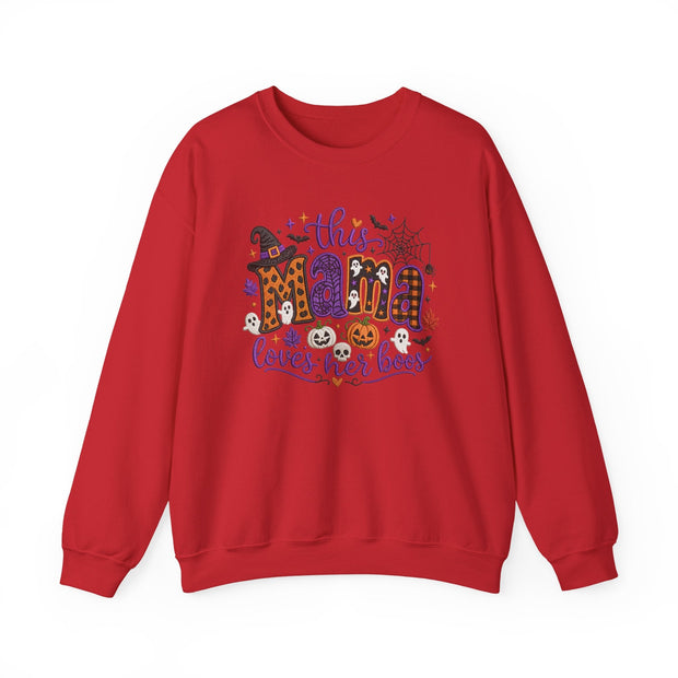 Mama Loves Her Boos Halloween Sweatshirt - Westport Cove