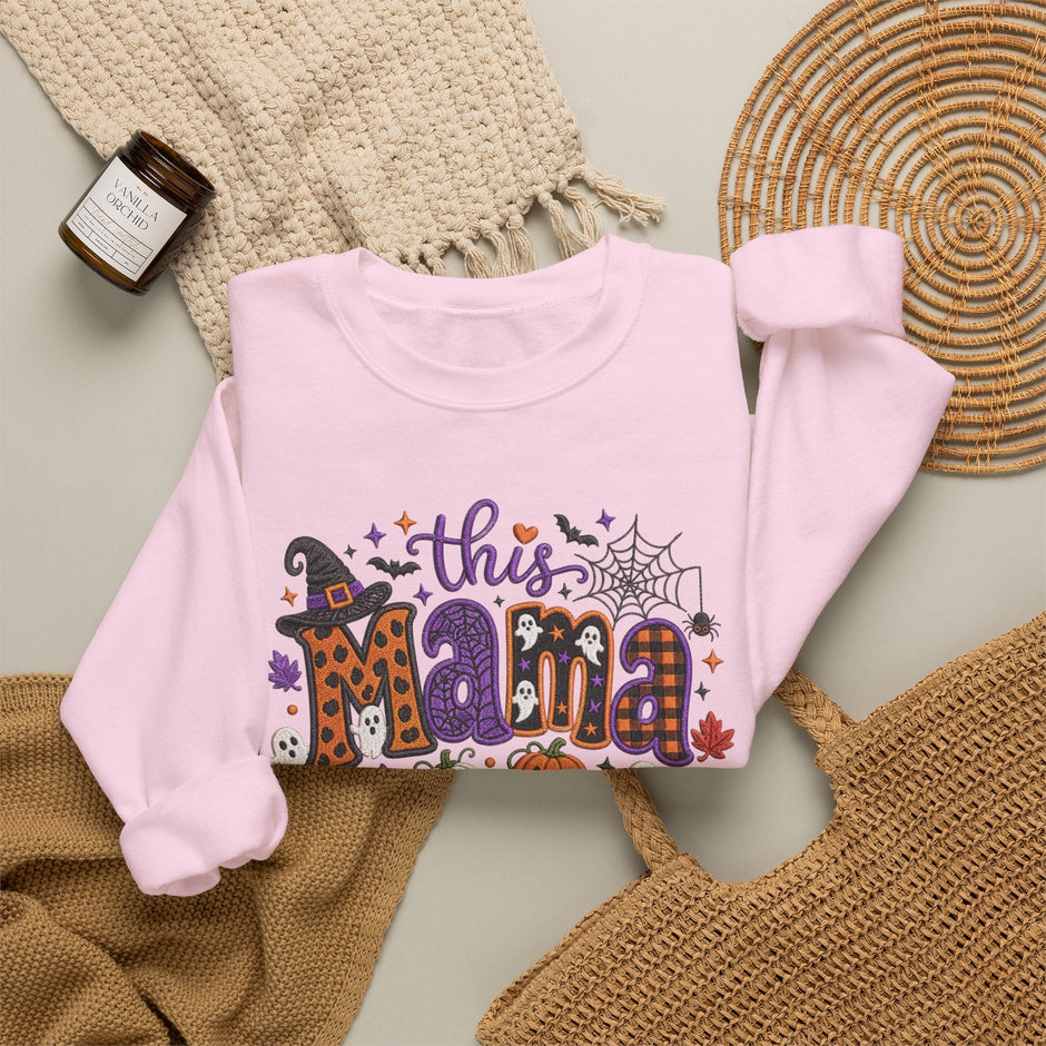 Mama Loves Her Boos Halloween Sweatshirt - Westport Cove
