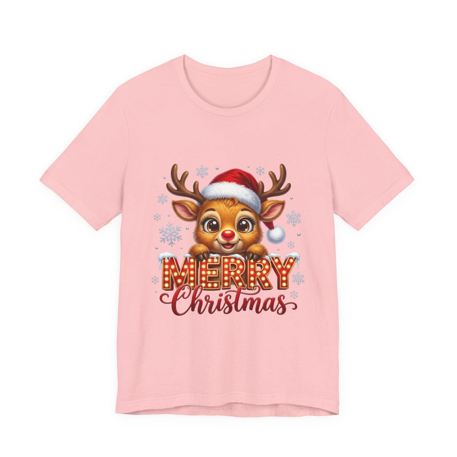 Merry Christmas Reindeer T‑Shirt - Westport Cove