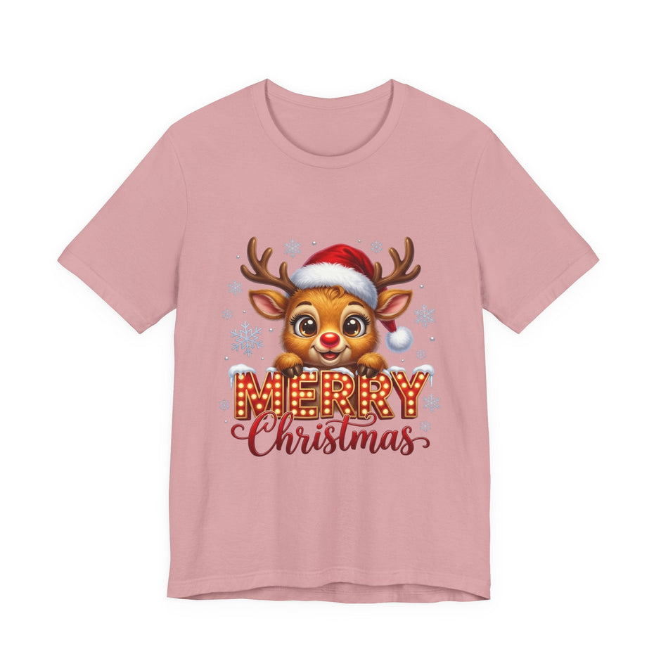 Merry Christmas Reindeer T‑Shirt - Westport Cove