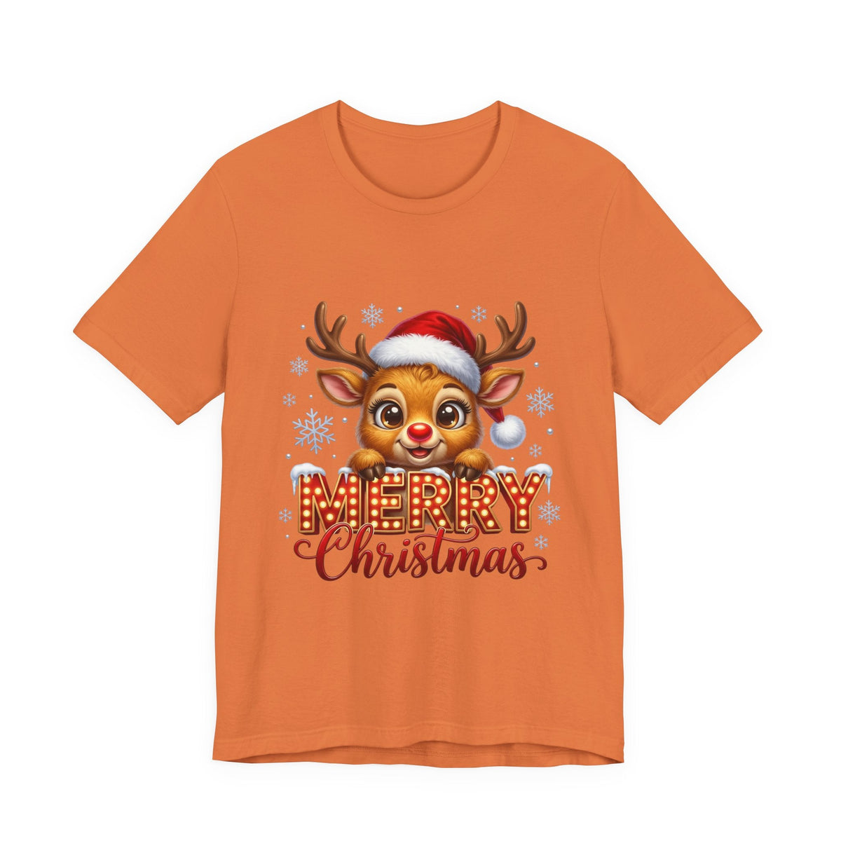 Merry Christmas Reindeer T‑Shirt - Westport Cove