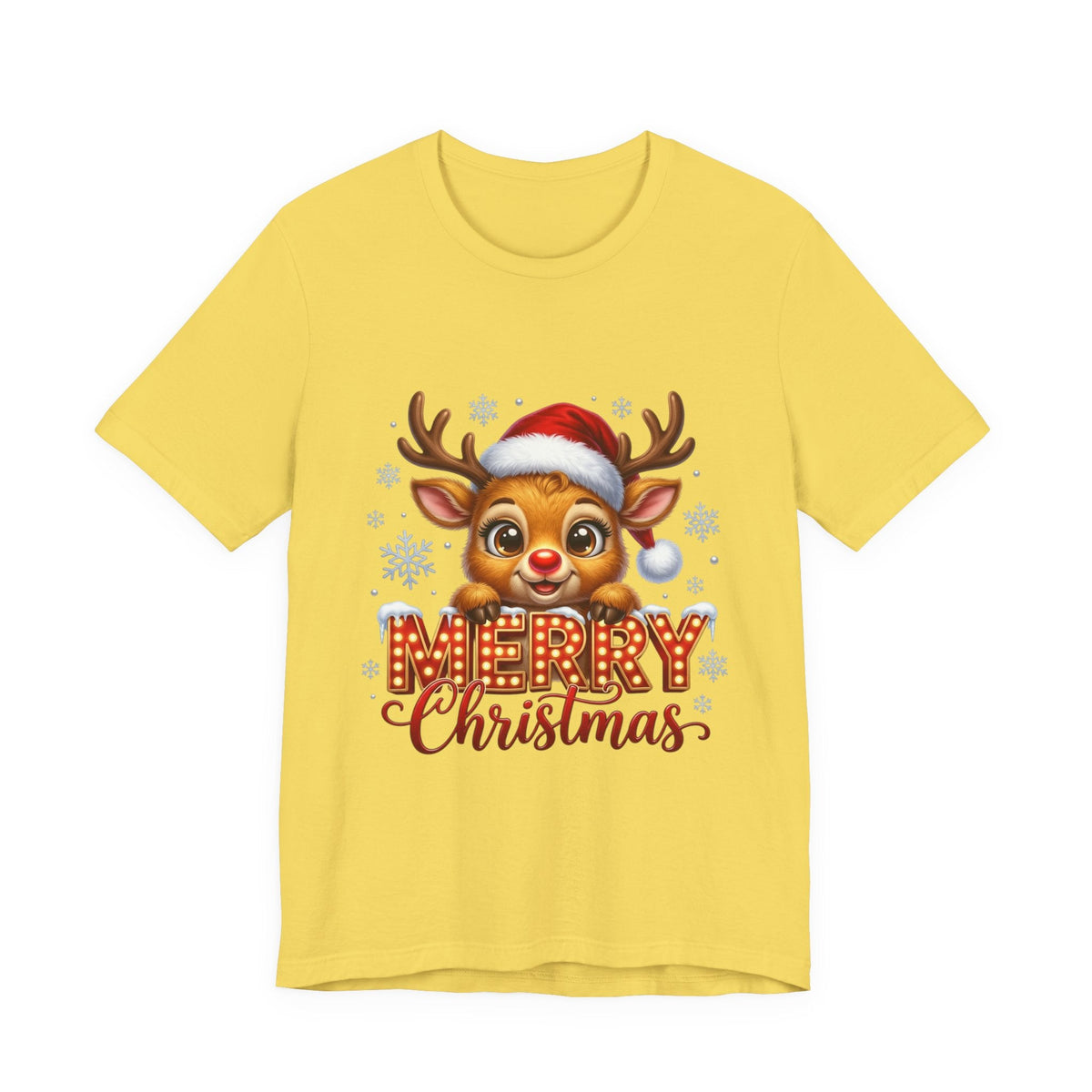 Merry Christmas Reindeer T‑Shirt - Westport Cove