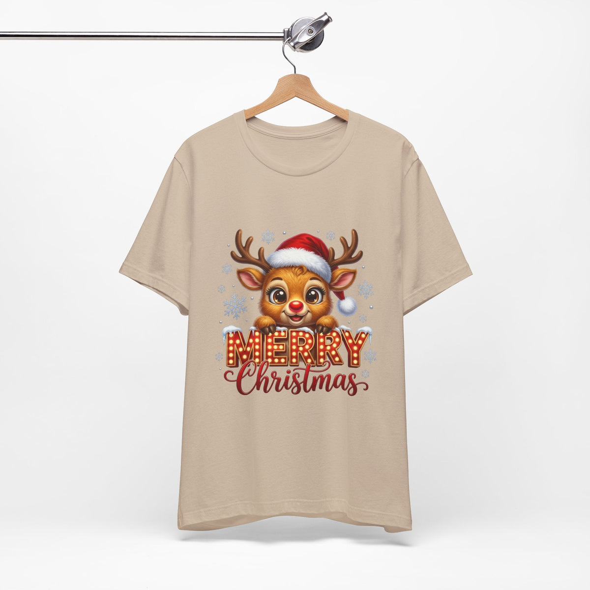 Merry Christmas Reindeer T‑Shirt - Westport Cove