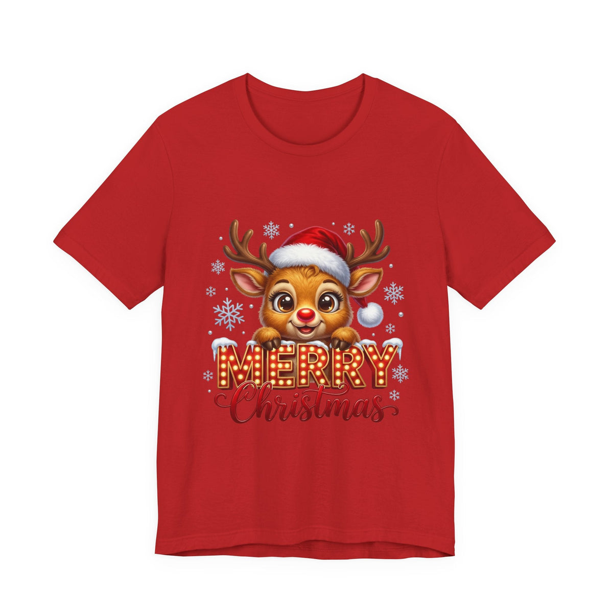 Merry Christmas Reindeer T‑Shirt - Westport Cove