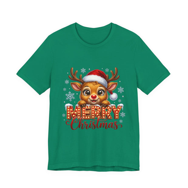 Merry Christmas Reindeer T‑Shirt - Westport Cove