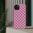 Pink Gingham - Extreme Phone Case - Westport Cove