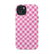 Pink Gingham - Extreme Phone Case - Westport Cove
