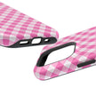 Pink Gingham - Extreme Phone Case - Westport Cove